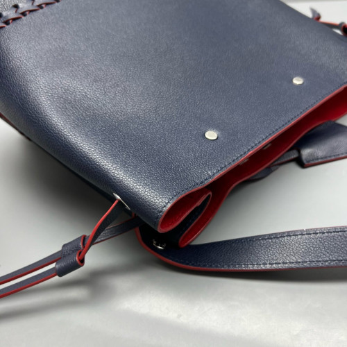 Louis Vuitton Lockme Bucket Calfskin Blue