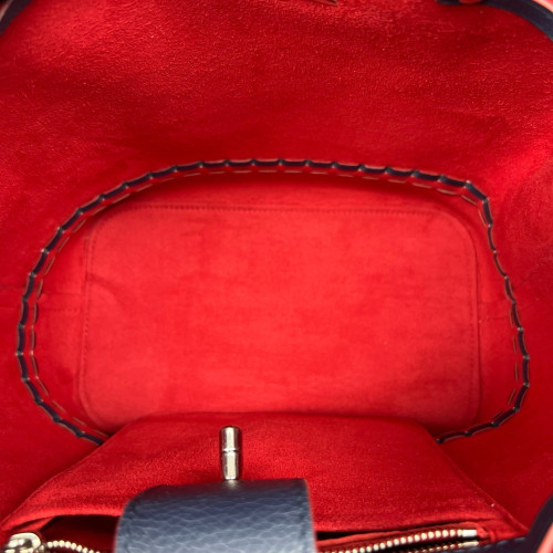 Louis Vuitton Lockme Bucket Calfskin Blue