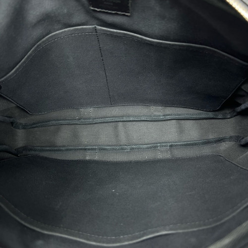 Louis Vuitton Porte Documents Voyage PM Damier Graphite Black