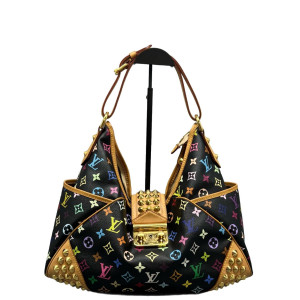 Louis Vuitton Studded X Takashi Murakami Chrissie Monogram Multicolor Black