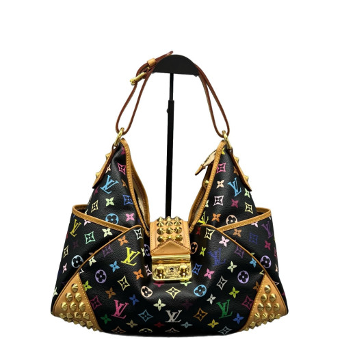 Louis Vuitton Studded X Takashi Murakami Chrissie Monogram Multicolor Black