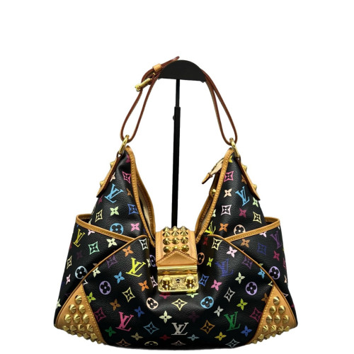 Louis Vuitton Studded X Takashi Murakami Chrissie Monogram Multicolor Black