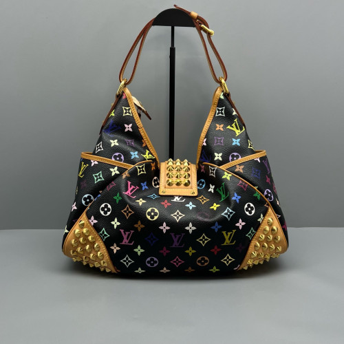 Louis Vuitton Studded X Takashi Murakami Chrissie Monogram Multicolor Black