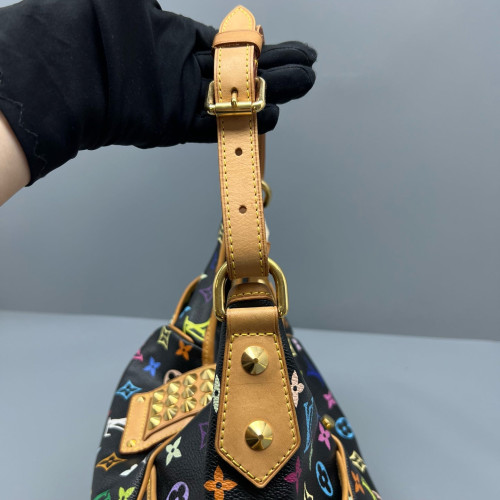 Louis Vuitton Studded X Takashi Murakami Chrissie Monogram Multicolor Black