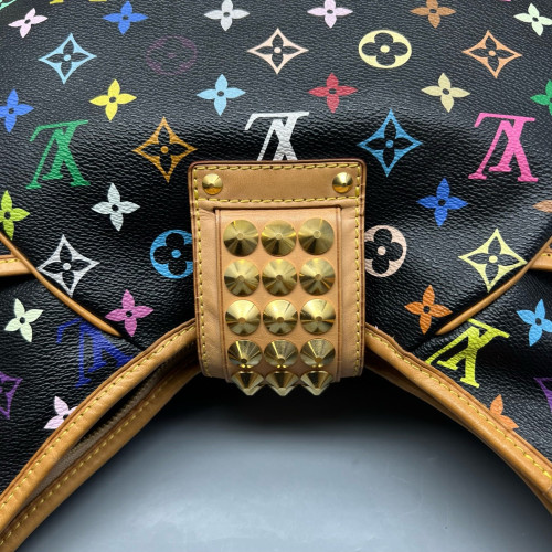 Louis Vuitton Studded X Takashi Murakami Chrissie Monogram Multicolor Black