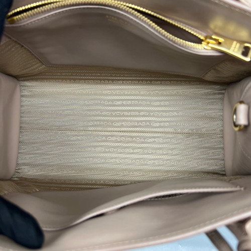 Prada Large Monochrome Tote Saffiano Calfskin Nude Pink