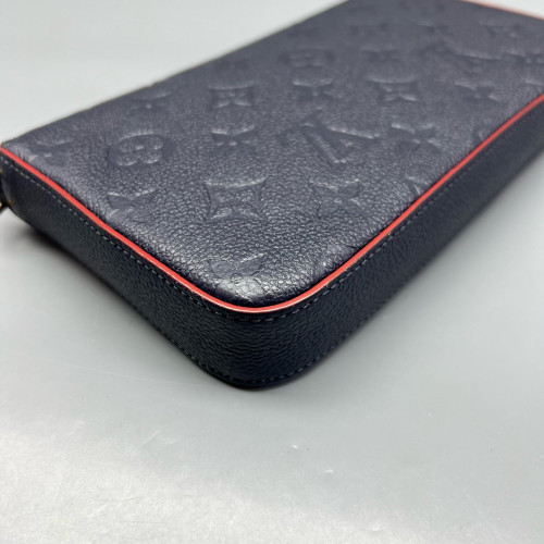 Louis Vuitton Pochette Felicie Chain Wallet Monogram Empreinte Blue