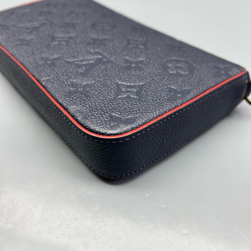 Louis Vuitton Pochette Felicie Chain Wallet Monogram Empreinte Blue