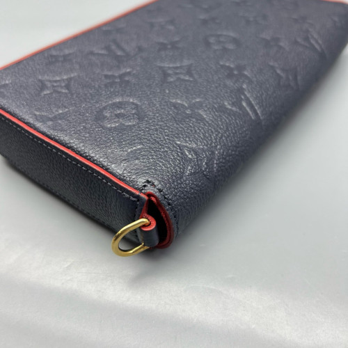Louis Vuitton Pochette Felicie Chain Wallet Monogram Empreinte Blue