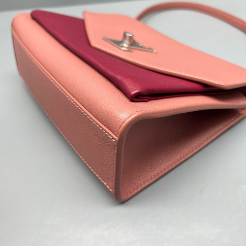 Louis Vuitton Mylockme Chain Bag BB Calfskin Pink