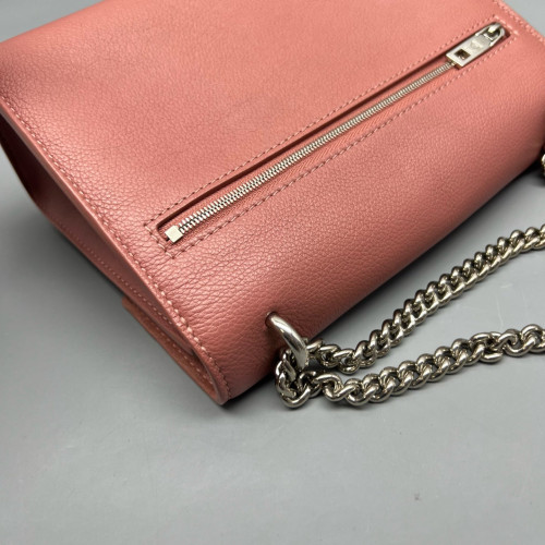 Louis Vuitton Mylockme Chain Bag BB Calfskin Pink