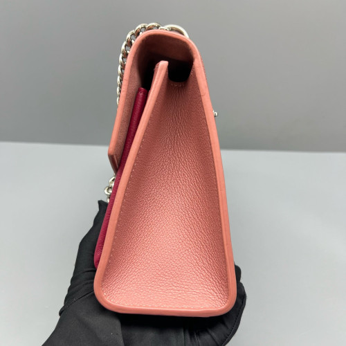 Louis Vuitton Mylockme Chain Bag BB Calfskin Pink