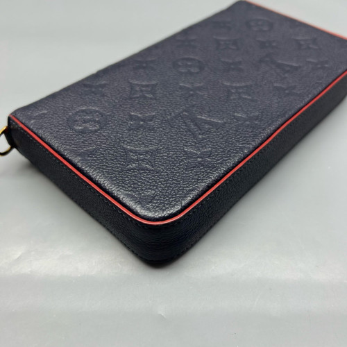 Louis Vuitton Pochette Felicie Chain Wallet Monogram Empreinte Blue
