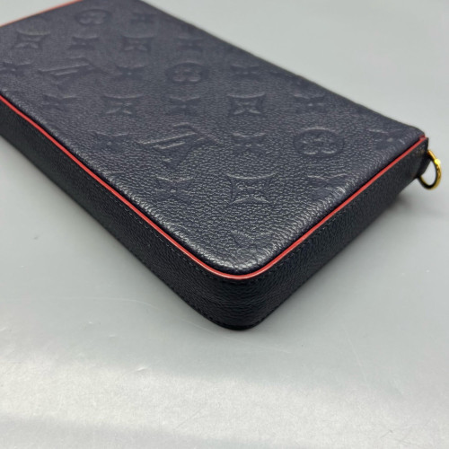 Louis Vuitton Pochette Felicie Chain Wallet Monogram Empreinte Blue
