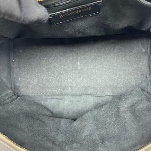 Yves Saint Laurent Small Cabas Chyc Calfskin Grey