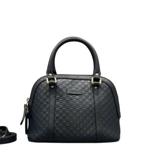 Gucci Mini Microguccissima Dome Bag Guccissima Blue