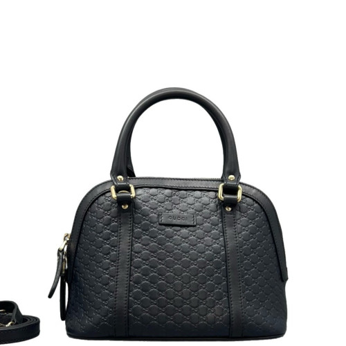 Gucci Mini Microguccissima Dome Bag Guccissima Blue