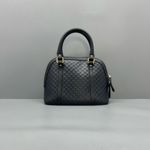Gucci Mini Microguccissima Dome Bag Guccissima Blue