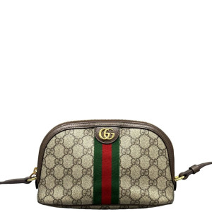 Gucci Ophidia Dome GG Supreme Monogram Beige Ebony Beige Brown
