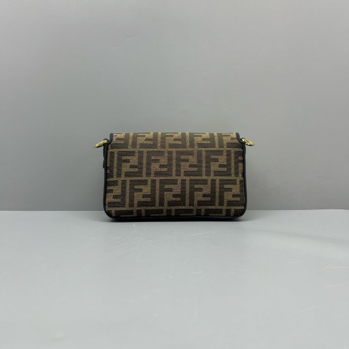 Fendi Baguette Zucca Brown Dark Brown