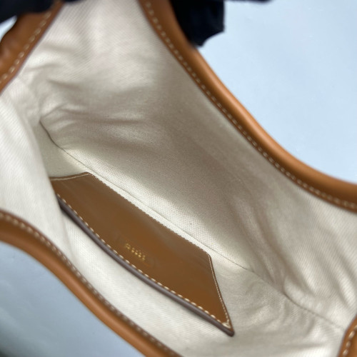 Miu Miu Ivy Mini Calfskin Tan