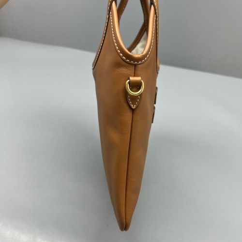 Miu Miu Ivy Mini Calfskin Tan