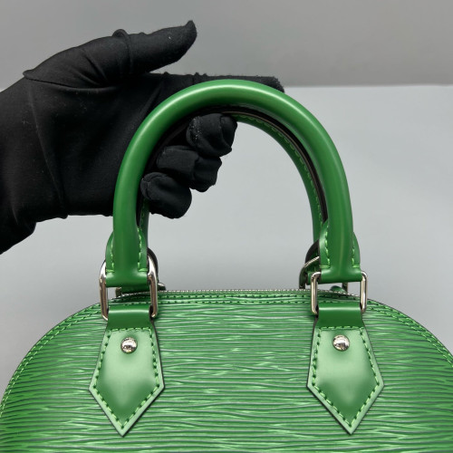 Louis Vuitton Alma BB Epi Green