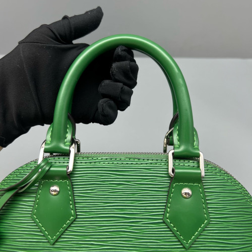 Louis Vuitton Alma BB Epi Green