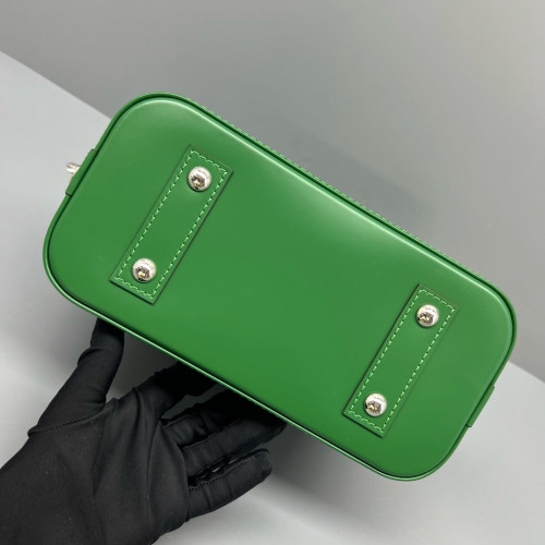 Louis Vuitton Alma BB Epi Green