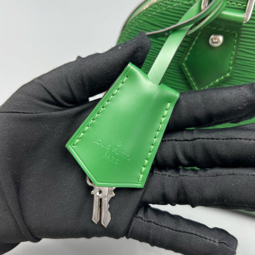 Louis Vuitton Alma BB Epi Green