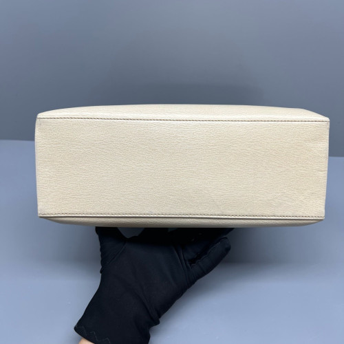 Loewe Two-Way Bag Calfskin Beige Green