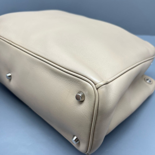 Dior Large Diorissimo Tote Calfskin Natural Tan