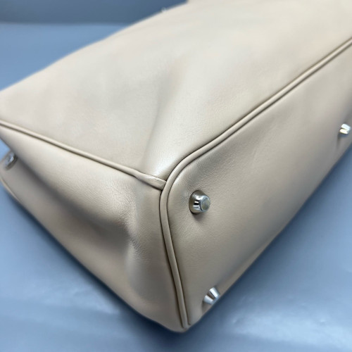 Dior Large Diorissimo Tote Calfskin Natural Tan