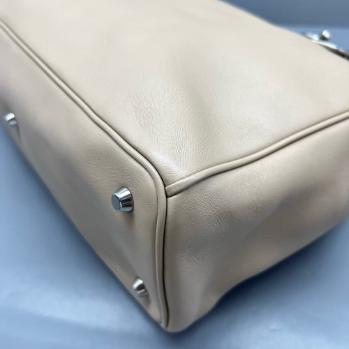 Dior Large Diorissimo Tote Calfskin Natural Tan