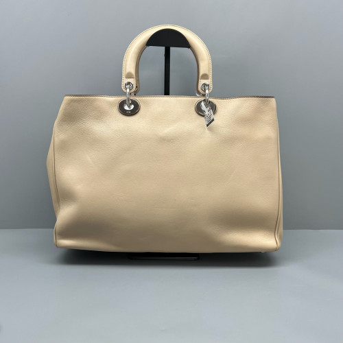 Dior Large Diorissimo Tote Calfskin Natural Tan
