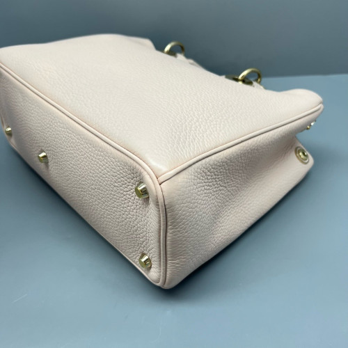 Dior Medium Diorissimo Tote Grained Calfskin Pink