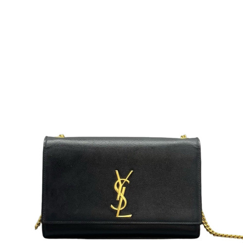 Yves Saint Laurent Medium Classic Kate Caviar Black