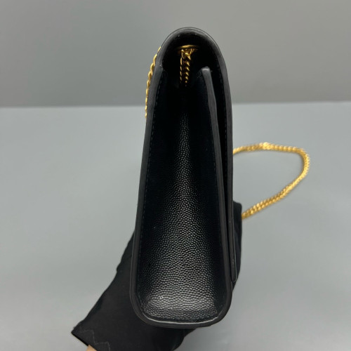 Yves Saint Laurent Medium Classic Kate Caviar Black