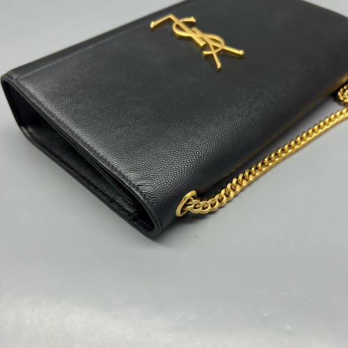 Yves Saint Laurent Medium Classic Kate Caviar Black