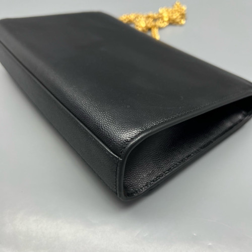Yves Saint Laurent Medium Classic Kate Caviar Black