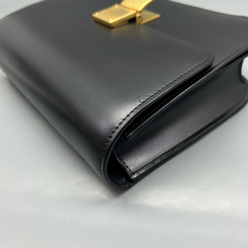 Celine Medium Classic Box Smooth Calfskin Black Celine Medium Classic Box Smooth Calfskin Black