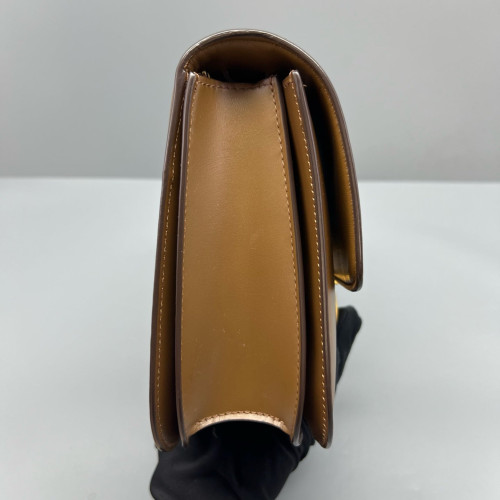 Celine Medium Classic Box Smooth Calfskin Brown
