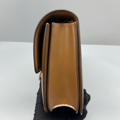 Celine Medium Classic Box Smooth Calfskin Brown