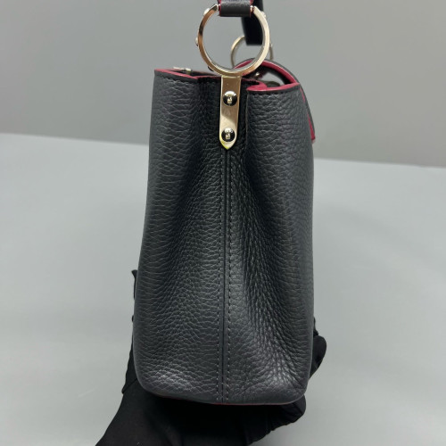 Louis Vuitton Capucines BB Taiga Navy Black Magenta