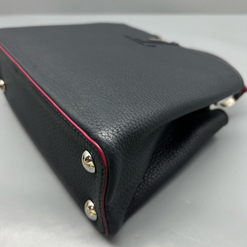Louis Vuitton Capucines BB Taiga Navy Black Magenta