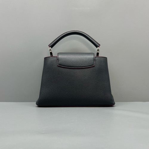 Louis Vuitton Capucines BB Taiga Navy Black Magenta