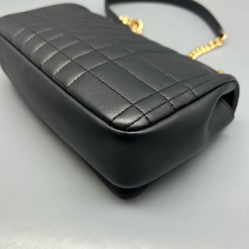 Burberry Small Lola Crossbody Bag Calfskin Black