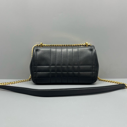 Burberry Small Lola Crossbody Bag Calfskin Black