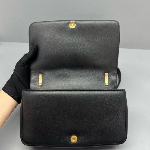 Burberry Small Lola Crossbody Bag Calfskin Black