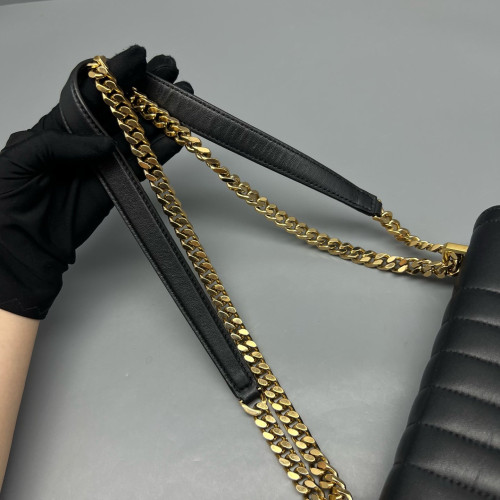 Burberry Small Lola Crossbody Bag Calfskin Black